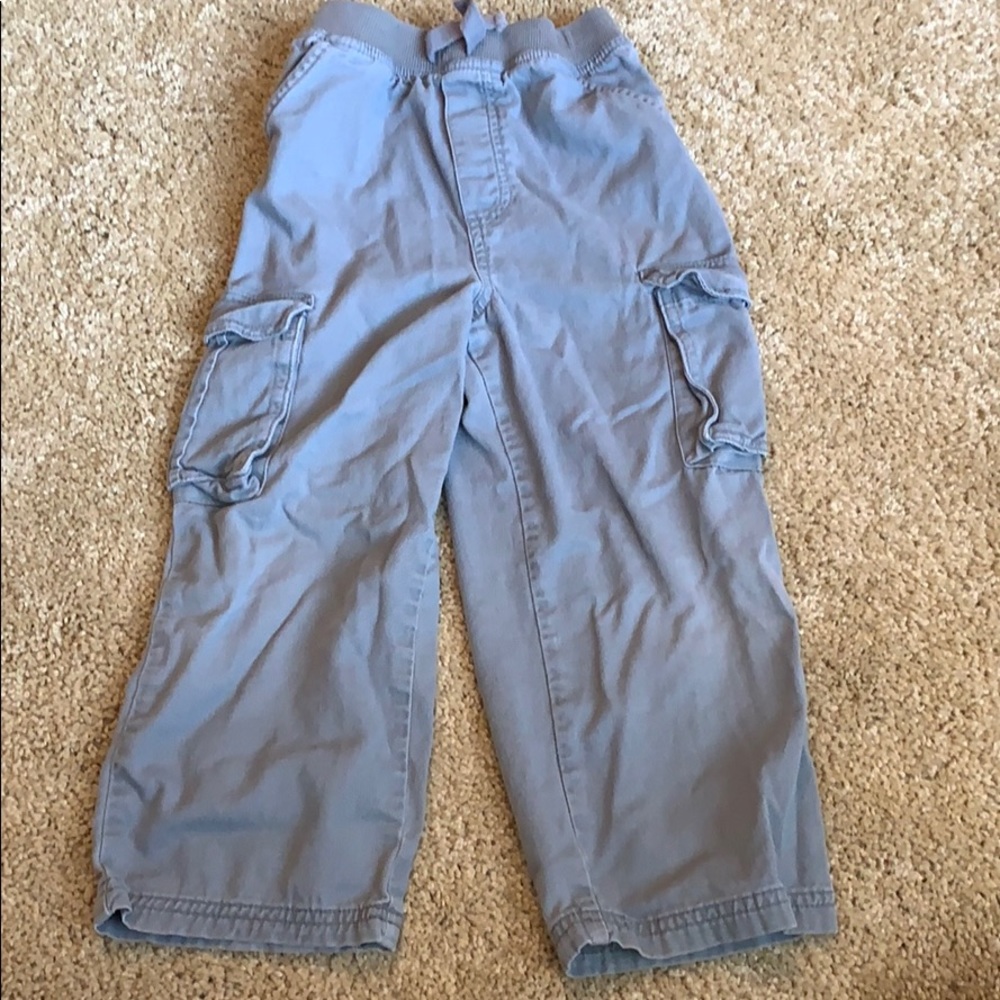 Gray Cargo Pants